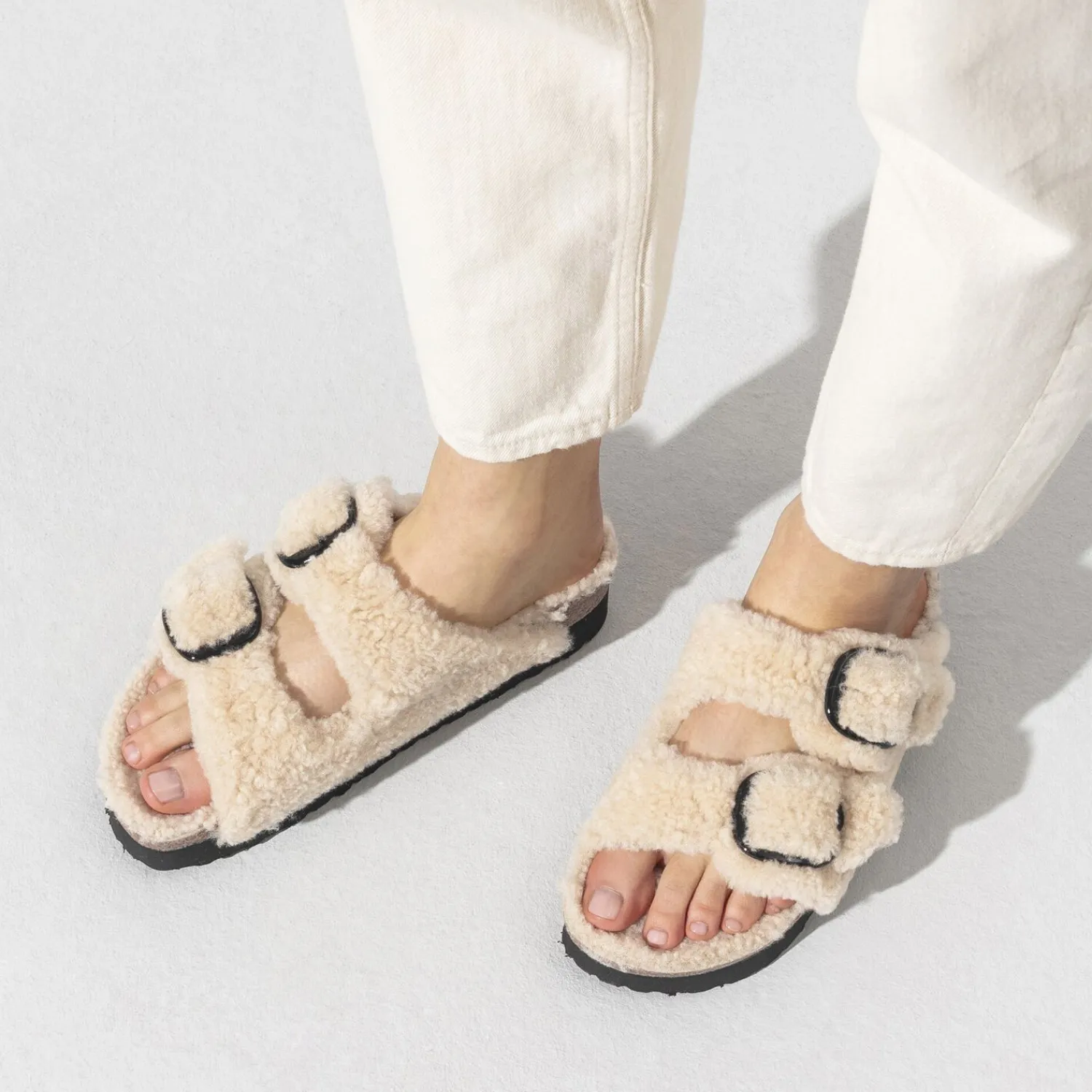 Arizona Big Buckle Lammfell*Birkenstock New