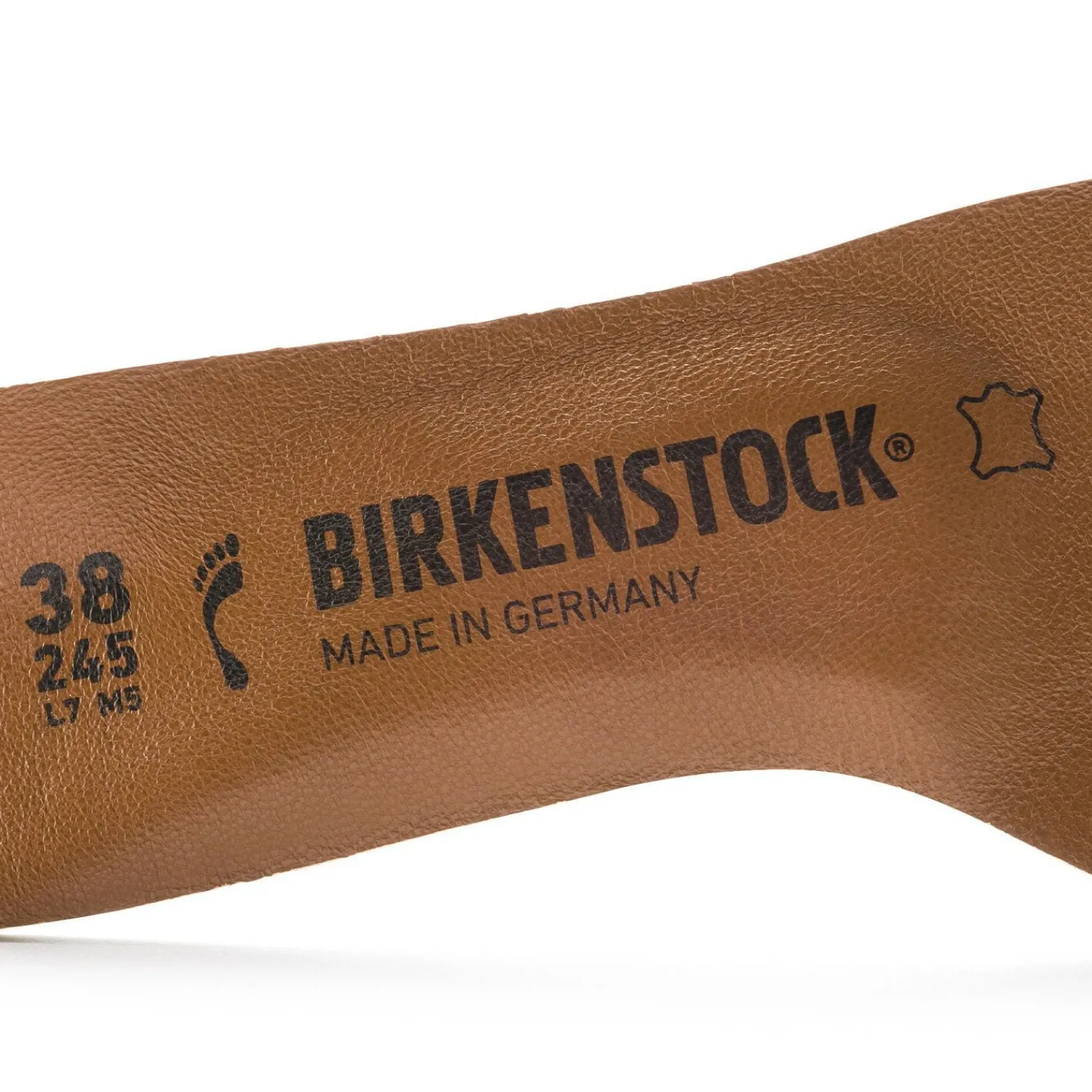 Comfort Fusbettsohle Zehenfrei Leder*Birkenstock Cheap